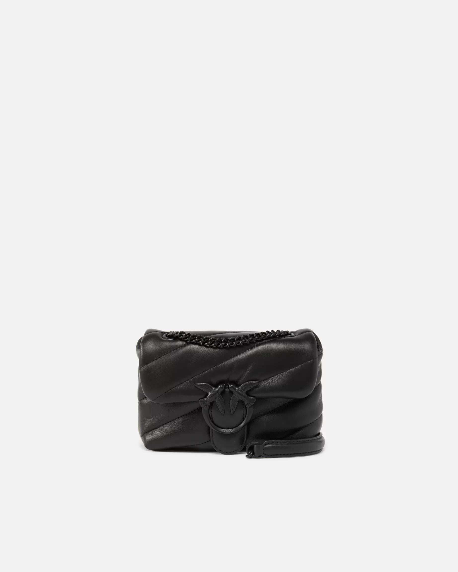 PINKO Torebki Przewieszane Przez Ramię | Torebki Na Ramię | Baby Love Bag Puff Color Block LIMUZYNOWACZERŃBLOCKCOLOR