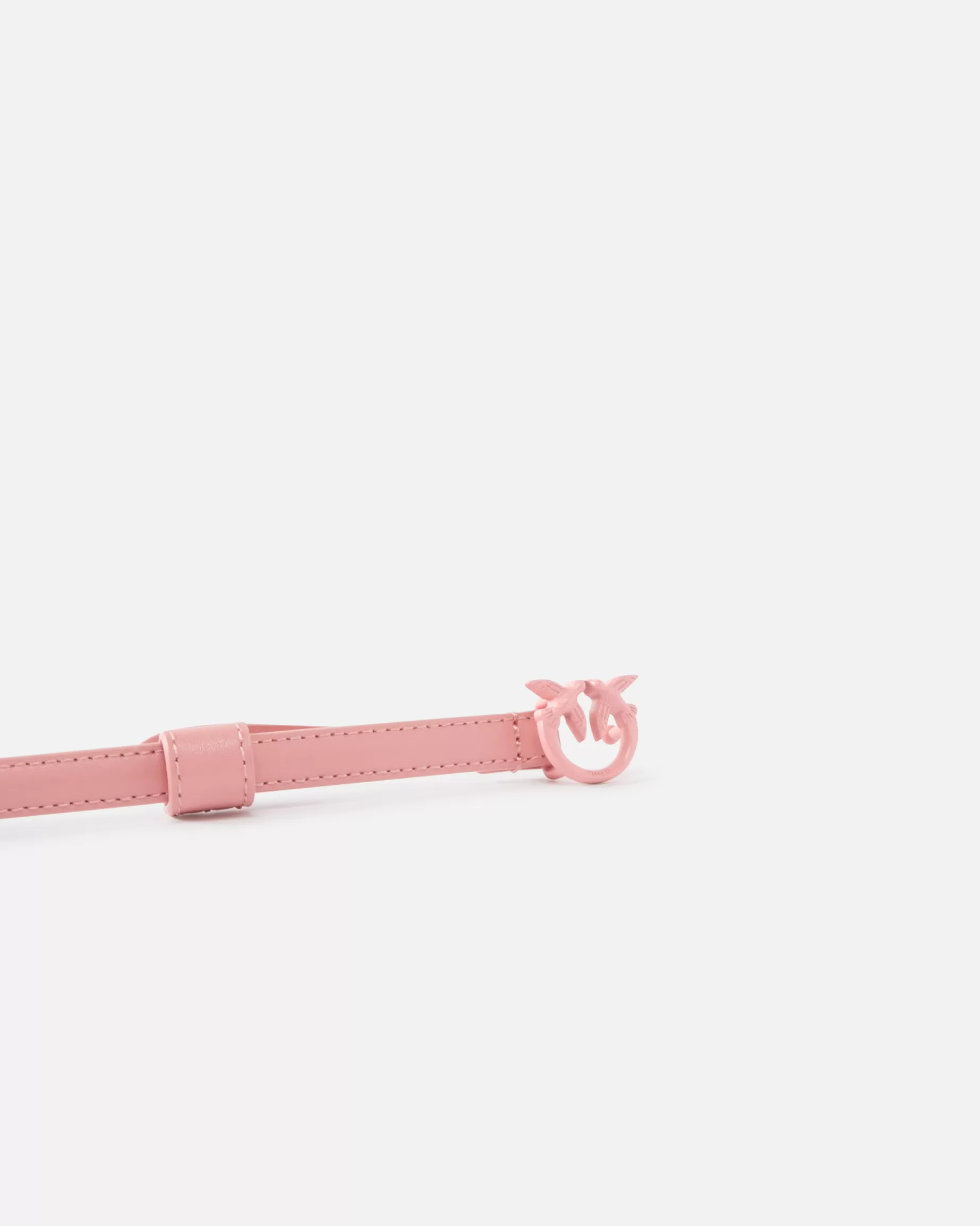 PINKO Paski | Bardzo cienki pasek Love Birds color block 1cm KWIATBRZOSKWINI-BLOCKCOLOR