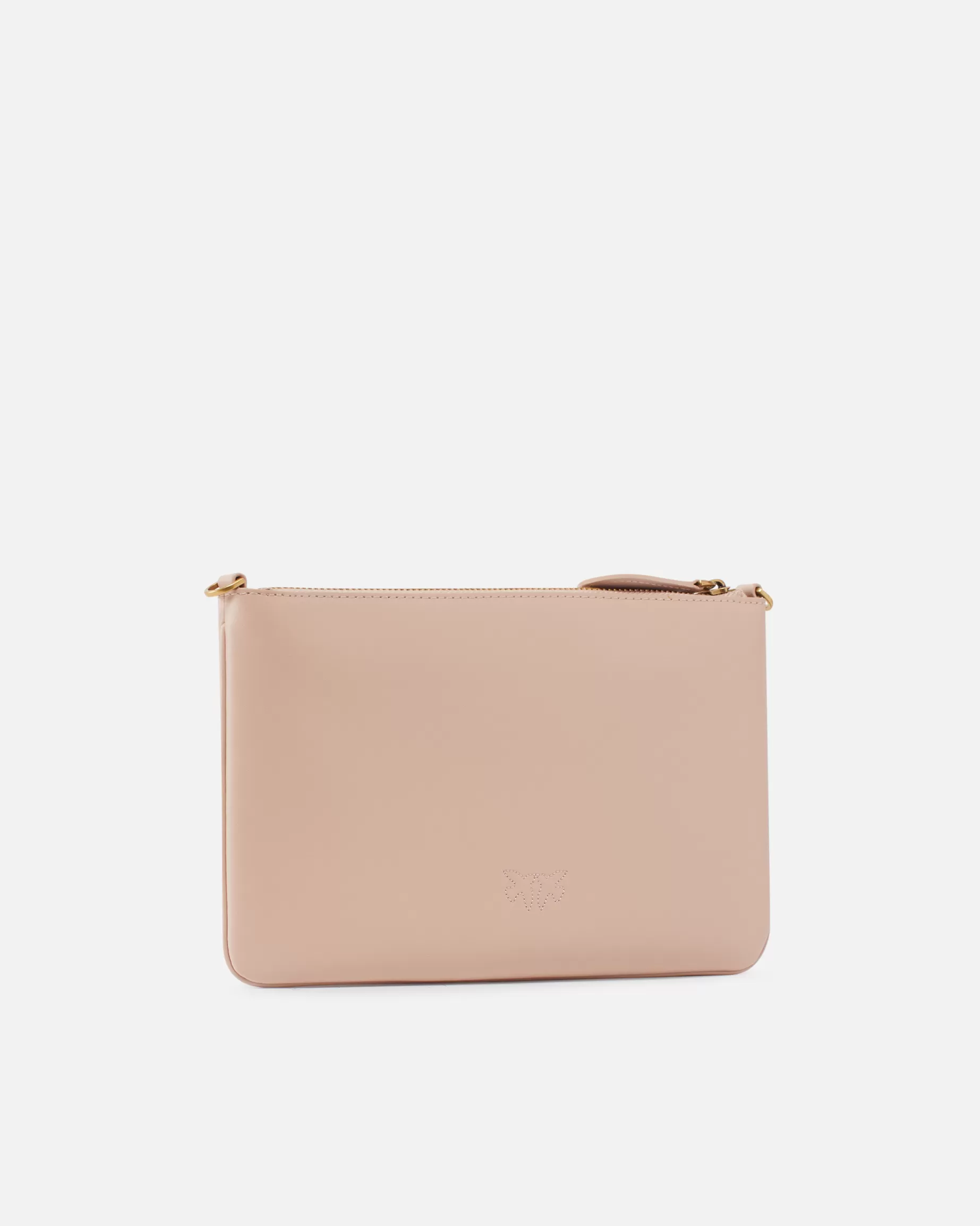 PINKO Torebki Przewieszane Przez Ramię | Mini Bags | Classic Flat Love Bag Simply RÓŻOWY/RÓŻANYPYŁ-ANTIQUEGOLD