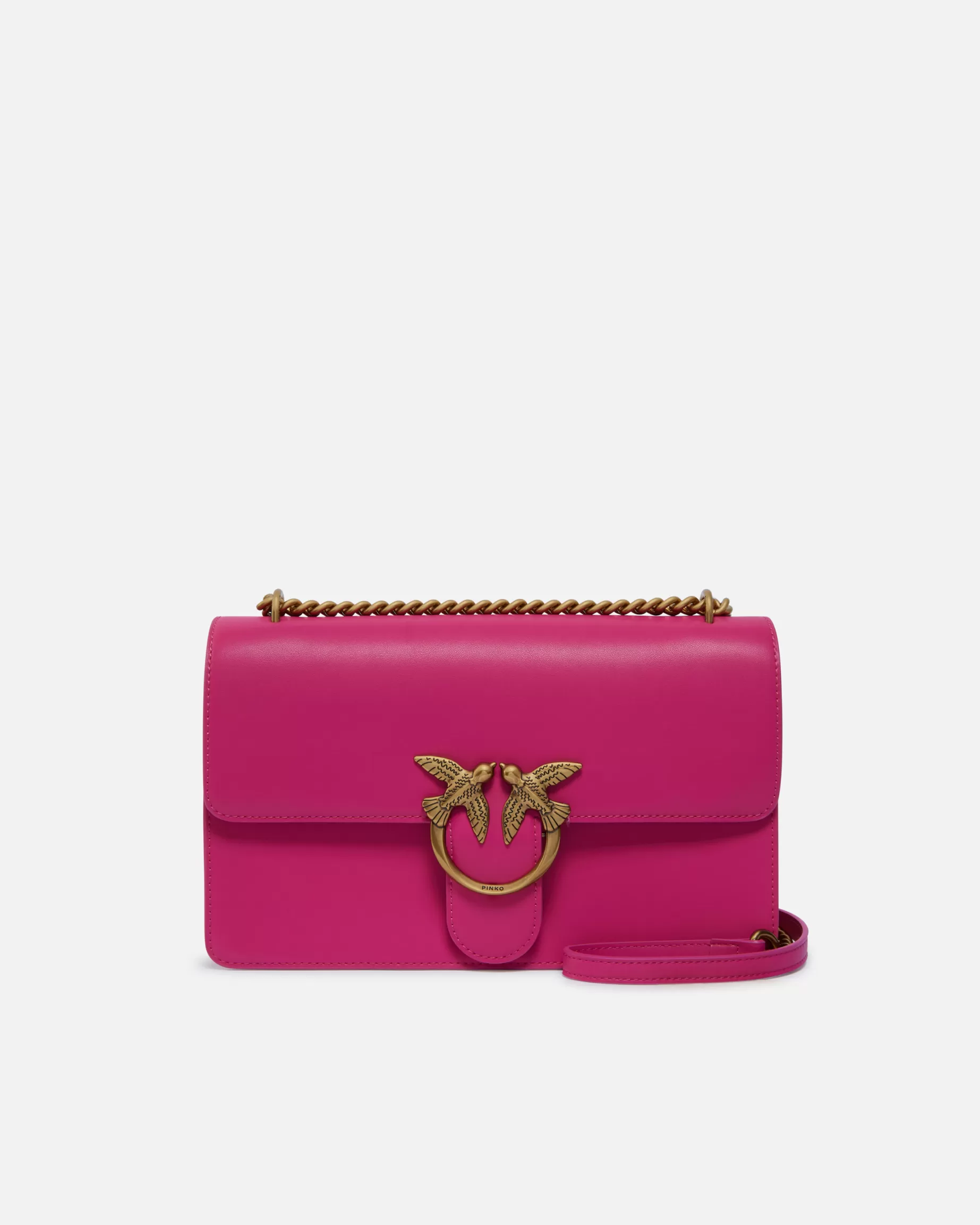 PINKO Torebki Przewieszane Przez Ramię | Torebki Na Ramię | Classic Love Bag One Simply PINKPINKO-STAREZŁOTO