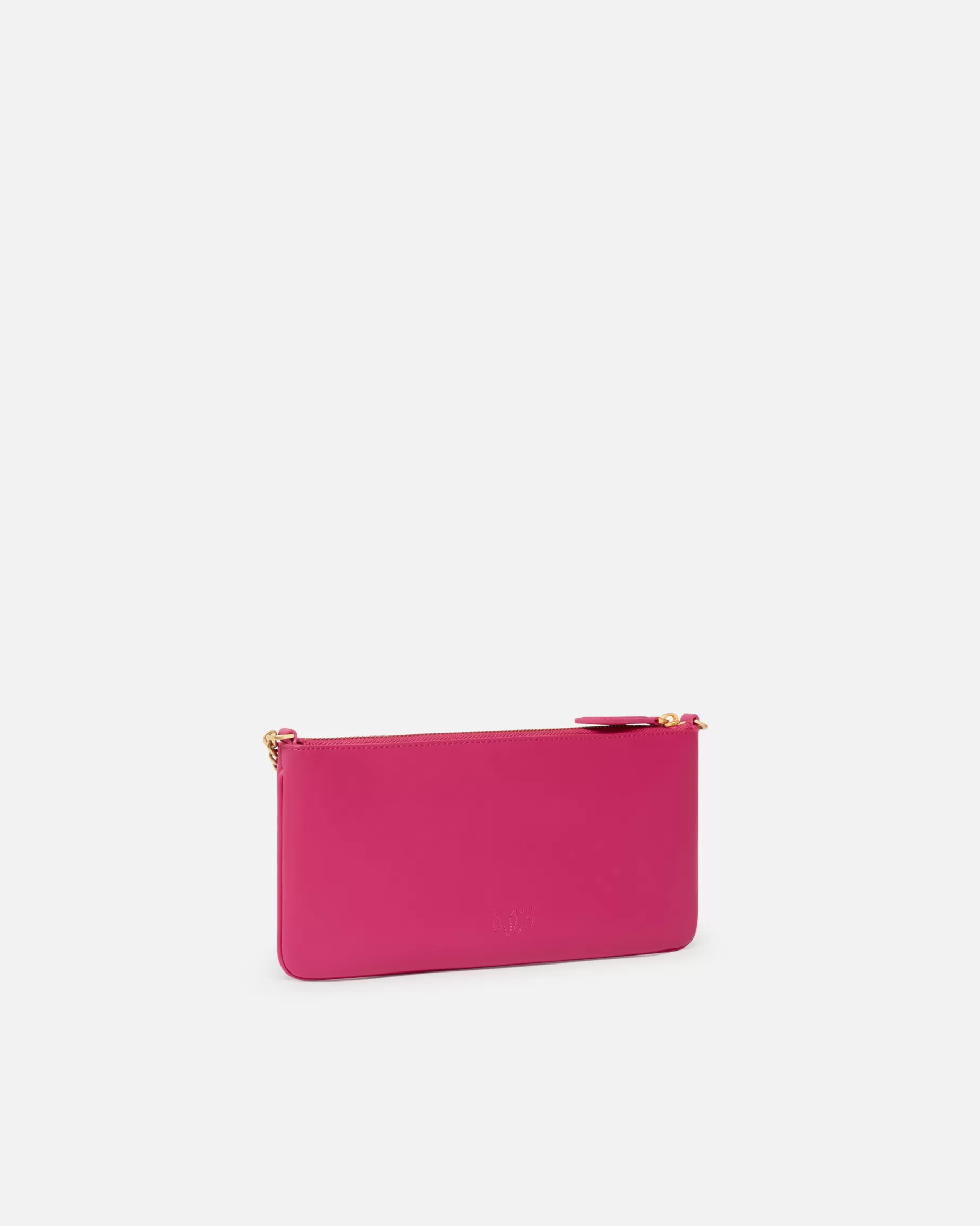 PINKO Torebki Na Ramię | Mini Bags | Horizontal Flat Bag ze skóry PINKPINKO-STAREZŁOTO