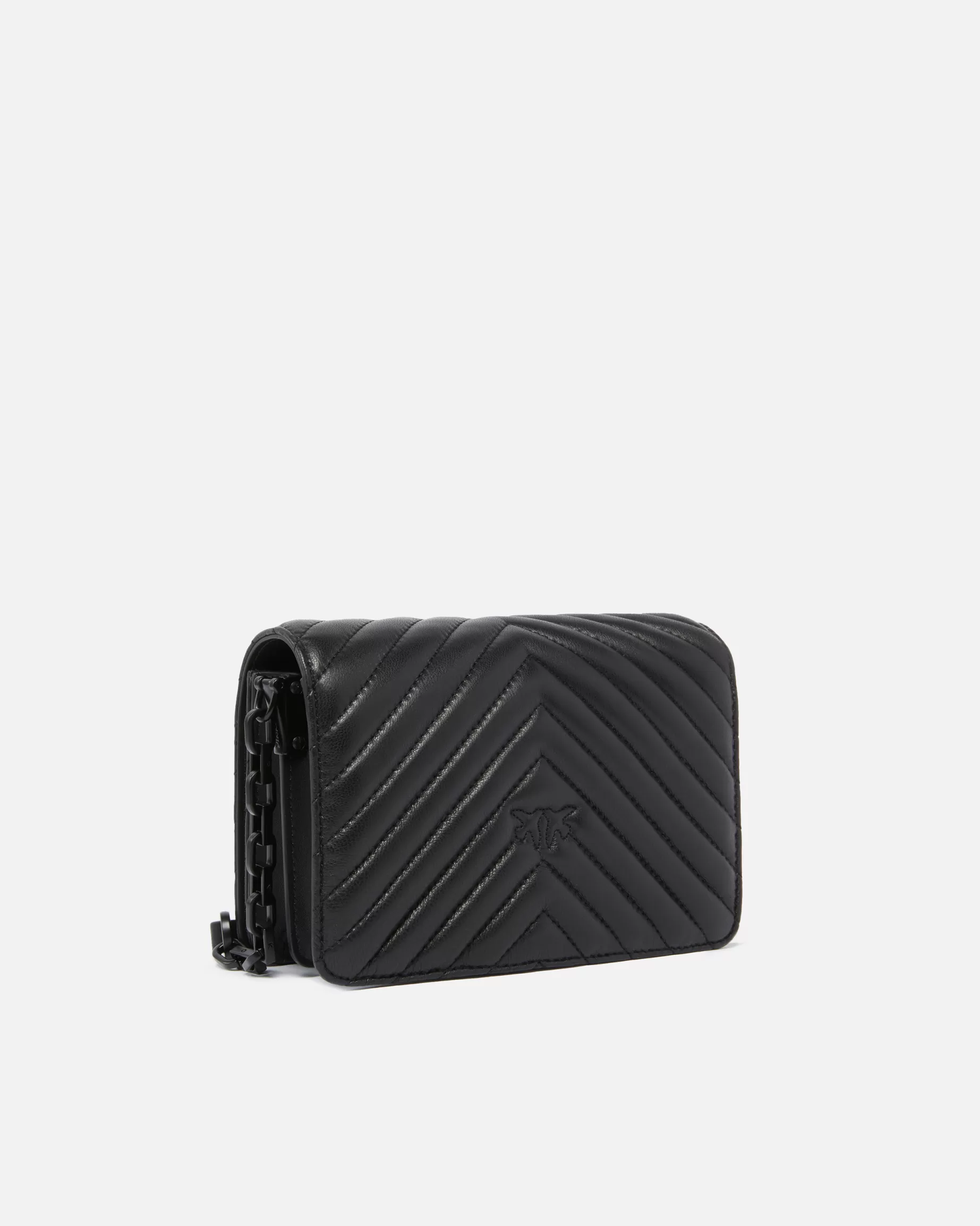 PINKO Torebki Przewieszane Przez Ramię | Mini Bags | Mini Love Bag Click Chevron Color Block LIMUZYNOWACZERŃBLOCKCOLOR
