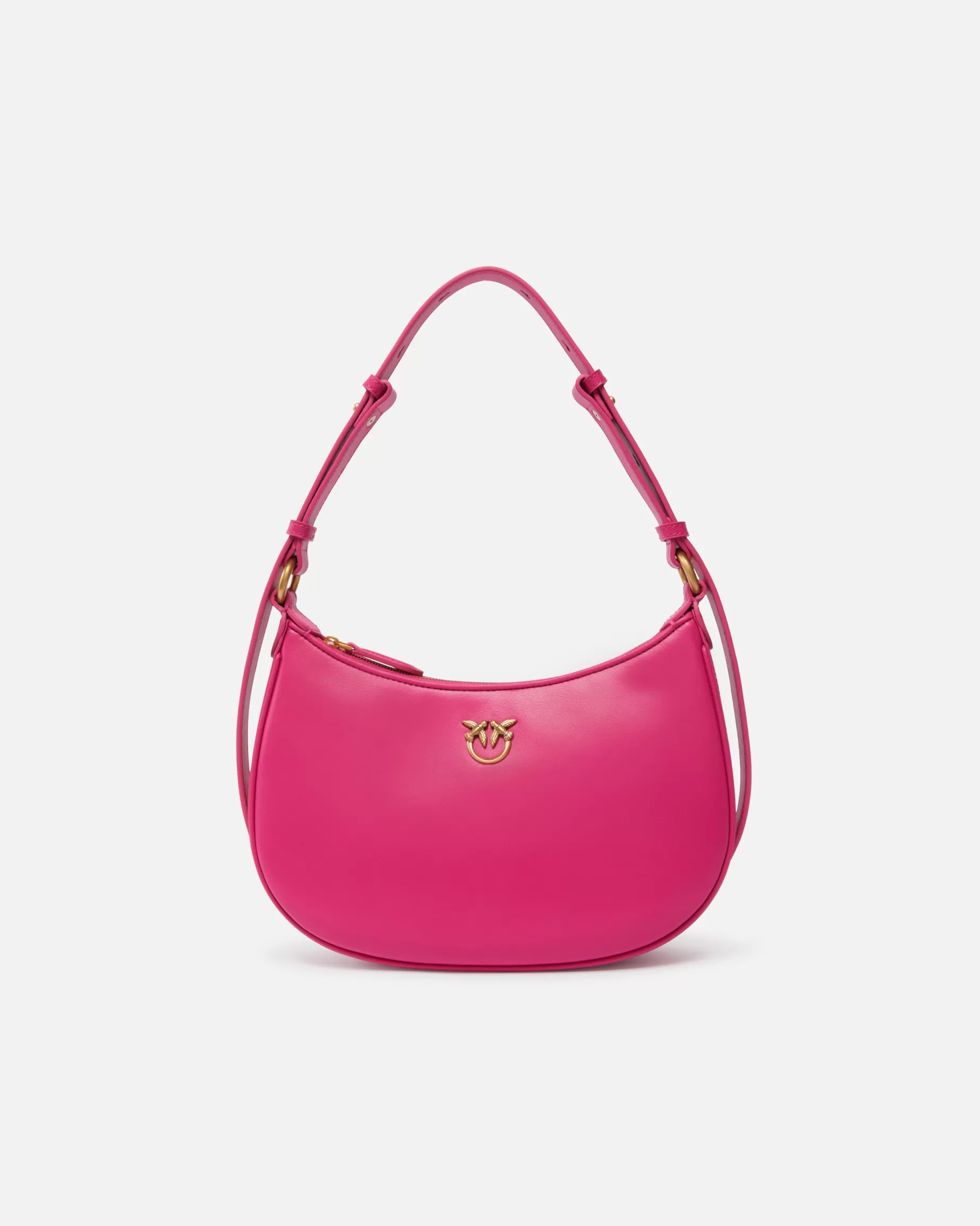 PINKO Nowości | Torebki Na Ramię | Mini Love Bag Half Moon Simply PINKPINKO-STAREZŁOTO