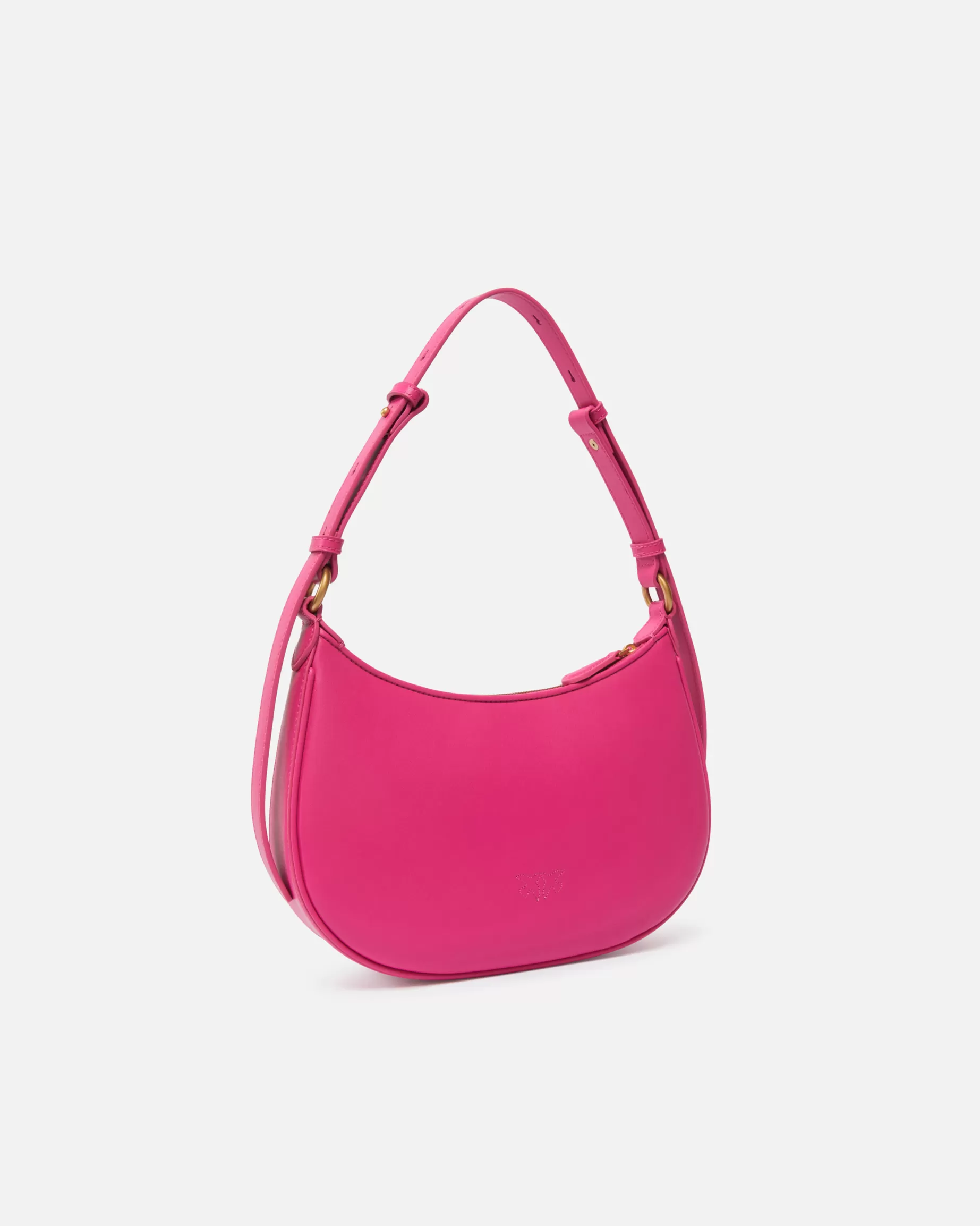 PINKO Nowości | Torebki Na Ramię | Mini Love Bag Half Moon Simply PINKPINKO-STAREZŁOTO