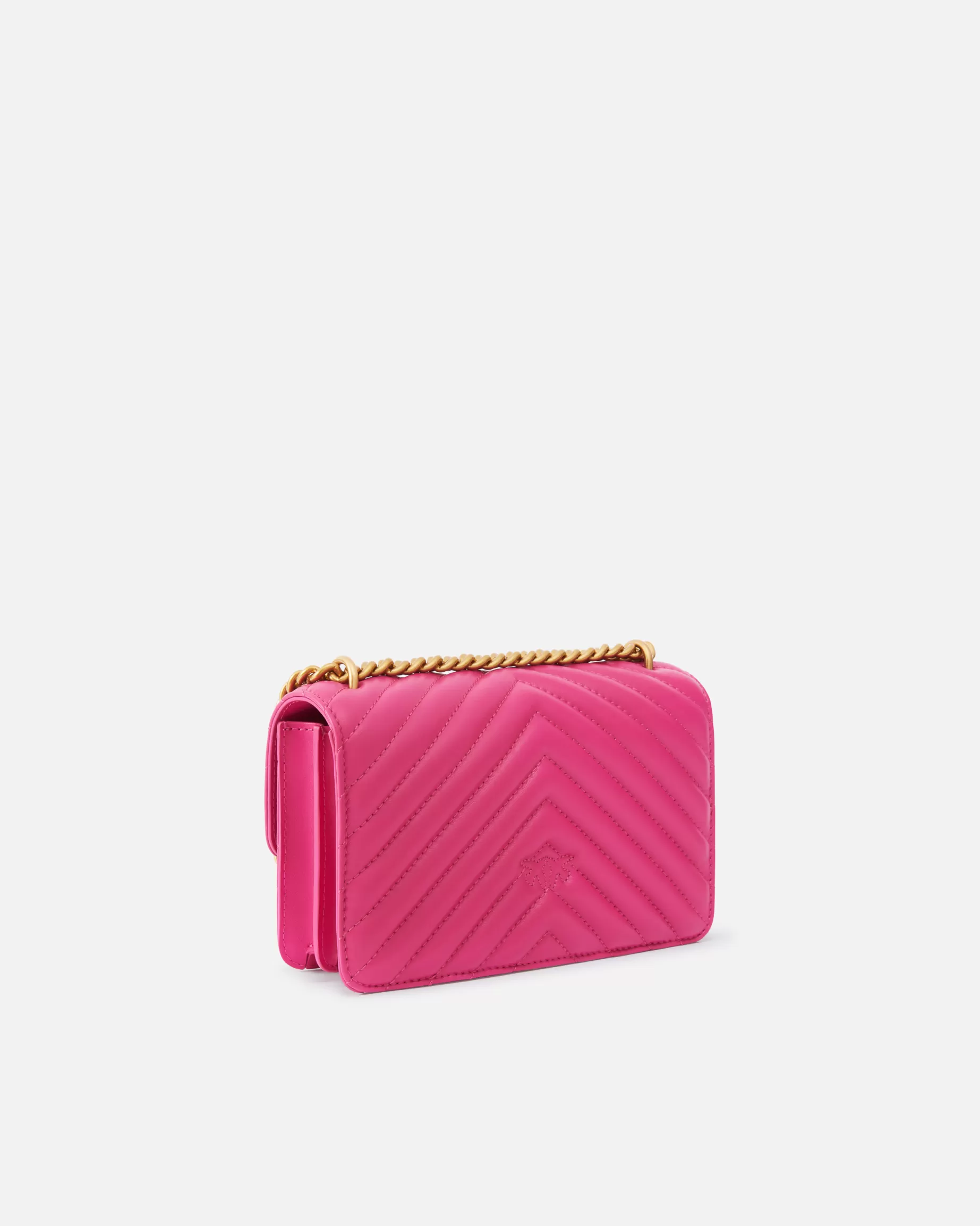 PINKO Torebki Przewieszane Przez Ramię | Torebki Na Ramię | Mini Love Bag One Chevron PINKPINKO-STAREZŁOTO