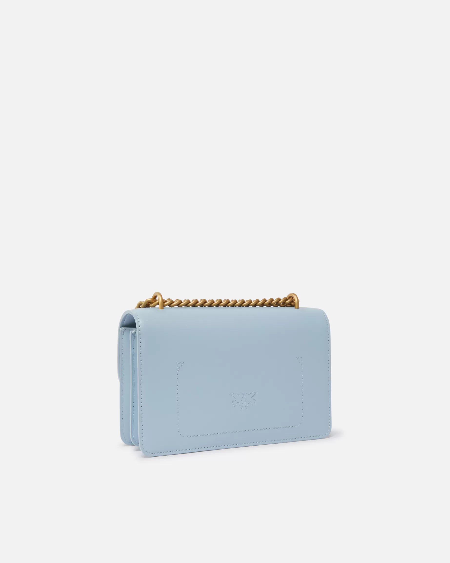 PINKO Torebki Przewieszane Przez Ramię | Mini Bags | Mini Love Bag One Simply LIGHTBLUE-ANTIQUEGOLD